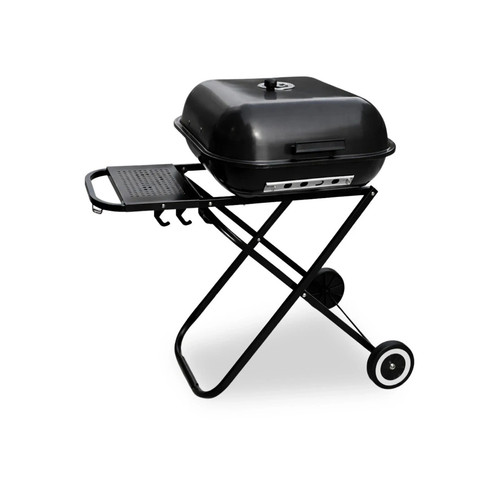 Portable foldable charcoal bbq - portable,
