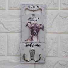 Greyhound Dog Lead Hook Twin