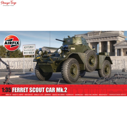 Airfix ferret scout car - ferret,