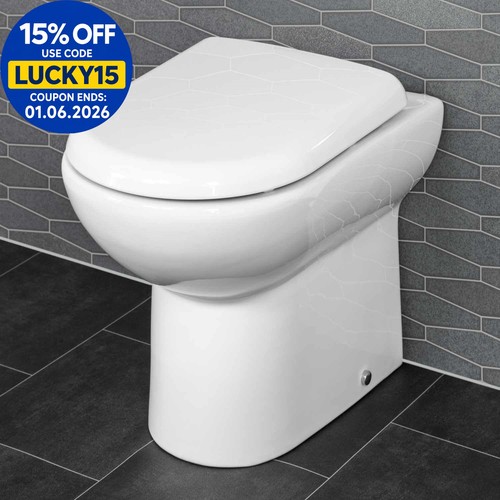 Btw back wall toilet pan - to,