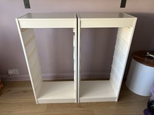 2 Ikea Trofast Frames, White