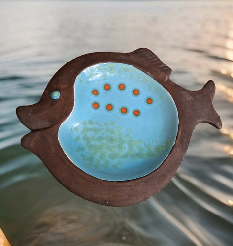 Beswick fish trinket dish mid - beswick,