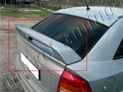 Rear boot spoiler - boot, astra