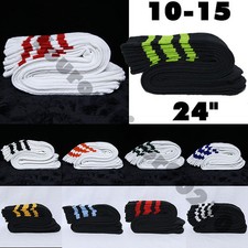 One Pair Cotton 3 Stripe Below