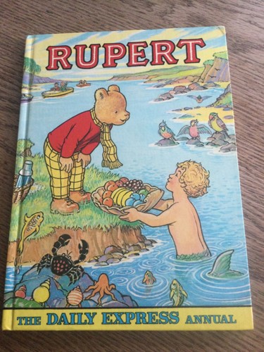 Vintage rupert the - vintage, annual