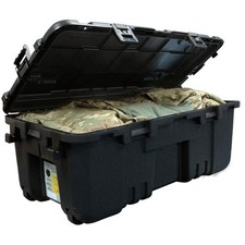 Plano Military Storage Trunk, Black