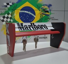 Senna Marlboro Inspired Style Racing Wing Formula 1 Key Holder Hanger Rack
