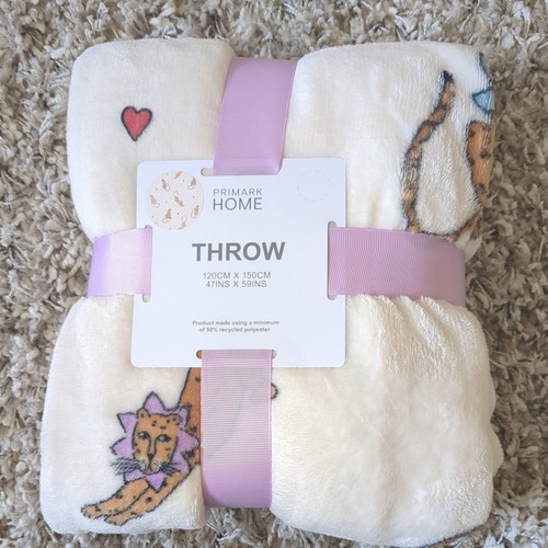 Primark cuddly tiger throw - throw,