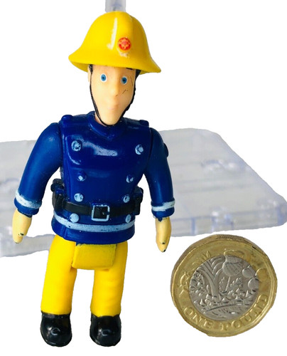 Toy action figure fireman - action,