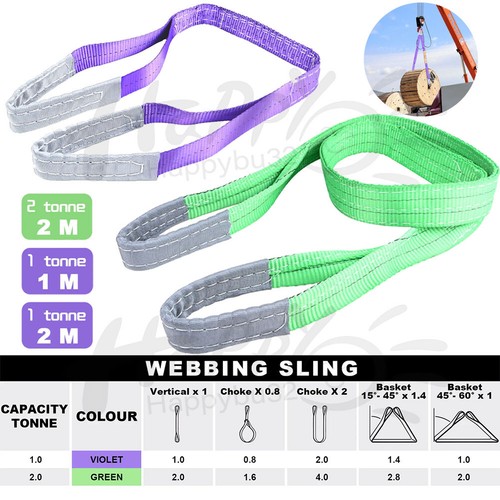 Tonne webbing lifting - 1-2,