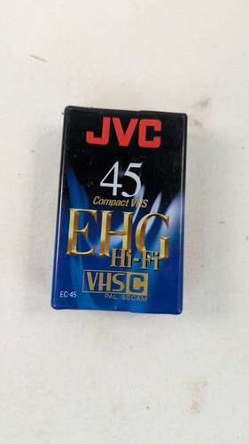 Jvc ehg compact vhs - c, tape