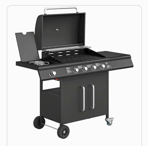 Burner gas bbq grill - burner, with