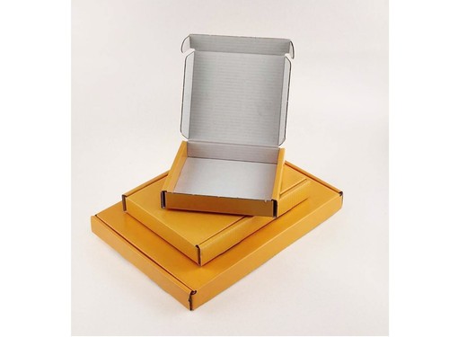 Orange large letter mailing - letter,