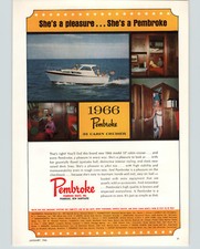 1966 PAPER AD Pembroke Motor