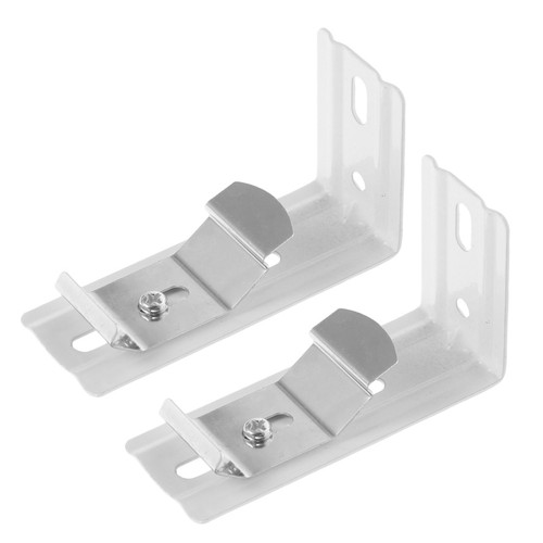 Vertical blind bracket - vertical, clips