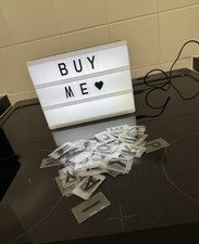 A4 cinema light boxComes with