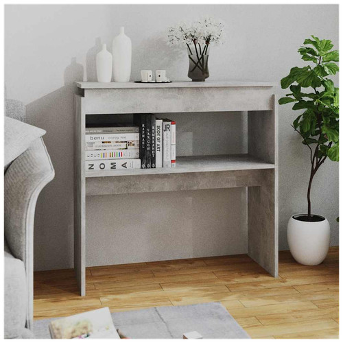 Console table concrete grey - console,