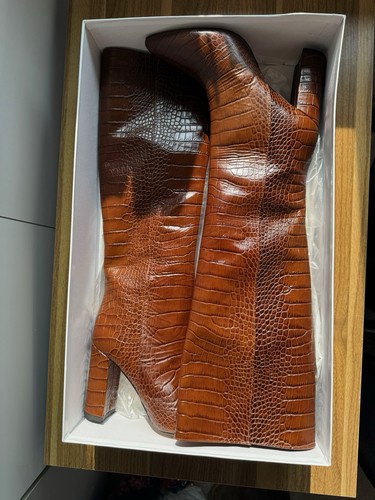 Moda pelle standing - standing, tan