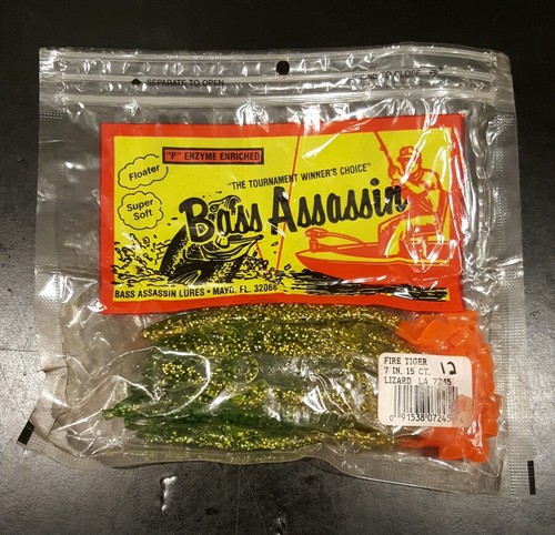 Bass assassin lizard fire - 7",