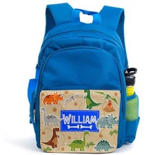Personalised Dinosaur Backpack