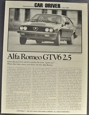 1981 Alfa Romeo GTV6 2.5 Coupe