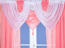 Voile swags tassled - voile, all