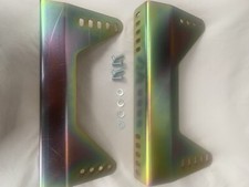 bucket seat mounting brackets,to Fit OMP,CORBEAU,sparco,cobra, (1 Pair) Zinc