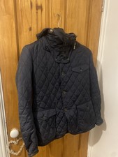 Barbour Tokito Sports Jacket Quilted medium Rare  Blue 