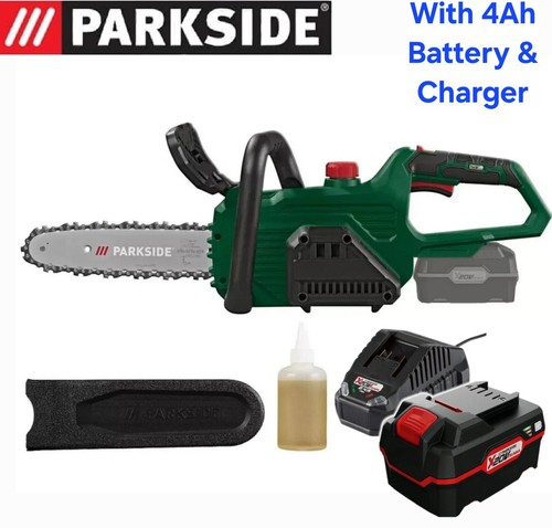 Parkside 20v cordless chainsaw - 20v,