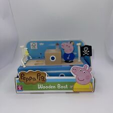 Peppa Pig Peppa's Wood Playboat and Figure Playset 
