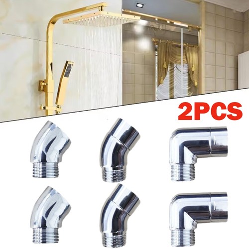 2pcs shower head elbow adapter - 2pcs,