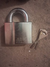 ABLOY 350 HARDENED PADLOCK & 2