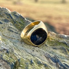 Gold and Silver Signet Ring