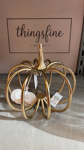 Gold metal open frame - gold,