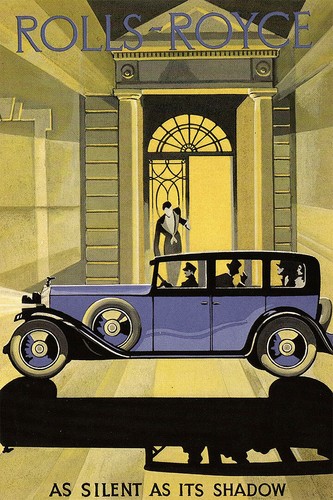 American classic car rolls - classic,