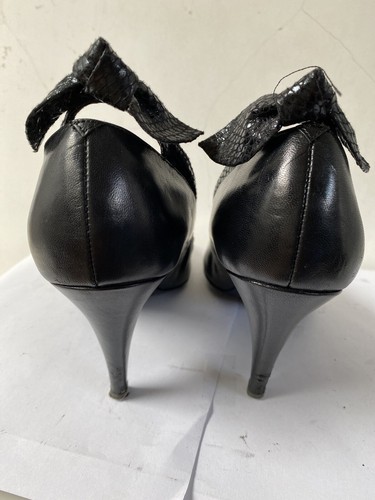 Faith court shoe black - court, shoe.