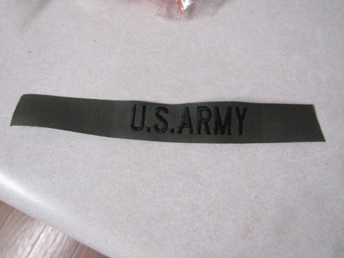 Military patch sew name - sew, on