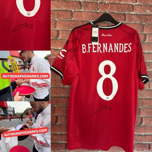 Signed bruno fernandes - signed,