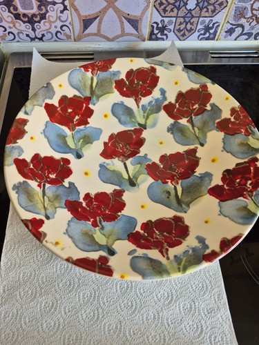 Poole pottery poppy bowl - poole,