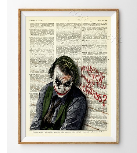 The joker heath ledger - the,