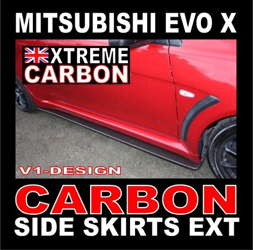 Carbon side skirt - v1,