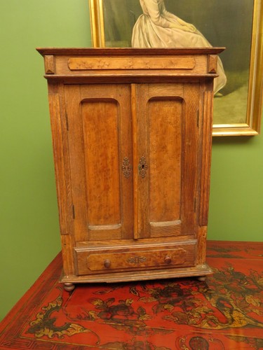 Antique table top cabinet - cabinet, in