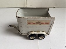 Vintage TONKA  Stables 70’s Horse Trailer Pressed Steel