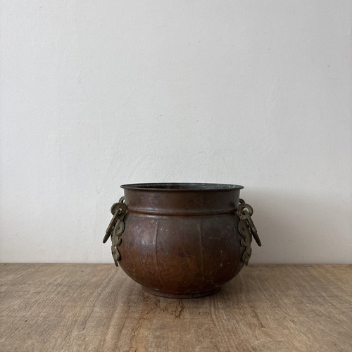 Vintage rustic large copper - large,