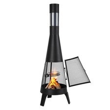 20 In Chiminea Outdoor Wood