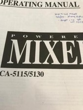 ORIGINAL INTER M / EAGLE / CITRONIC / DENON/ PIONEER equipment operation manuals