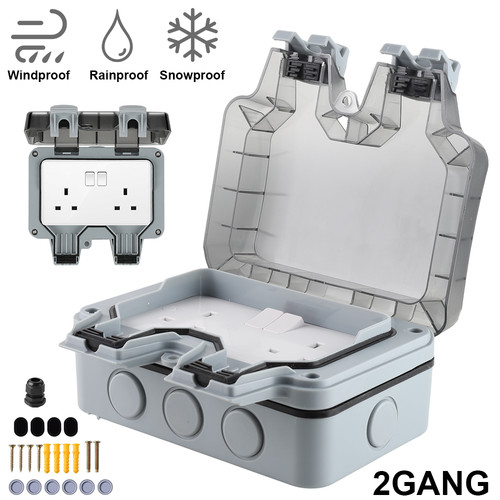 Weatherproof outdoor plug 13a - weatherproof,