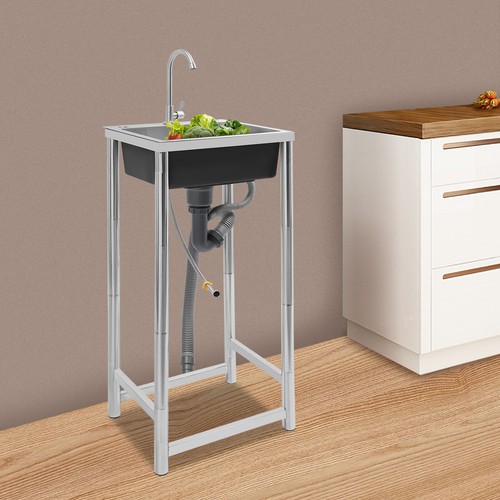 Stainless steel sink - steel,