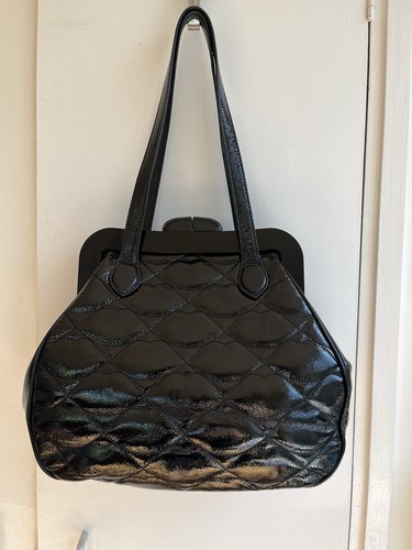 Lulu guinness black - black, patent