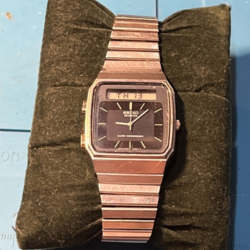 Vintage seiko h357 500h lcd - seiko,